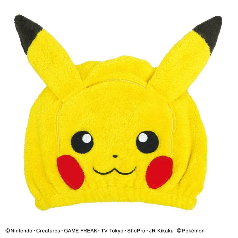 タオルキャップ ヘアーキャップ ポケットモンスター ピカチュウ