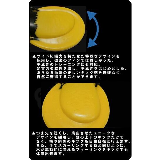 M・Lサイズ 水泳練習用具 SOL20112 FINIS PDFフィン（ポジティブ・ドライブ・フィン） |  | 02