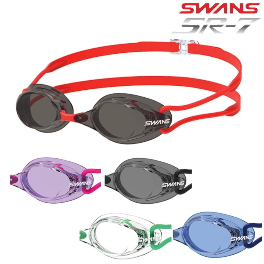 スワンズ　ゴーグル SWANS スワンズ ノンクッション スイミングゴーグル クリア
