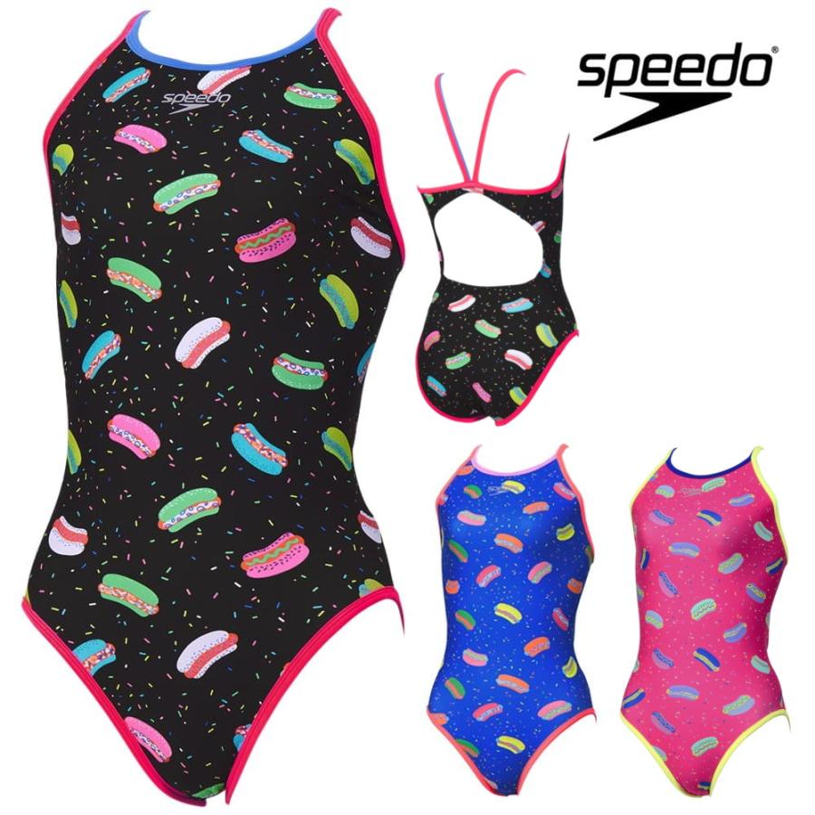 speedo（スピード） 競泳水着 練習用水着 レディース ホットドッグ