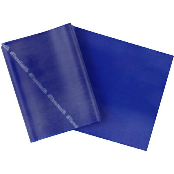 トレーニング用具 #TBB4 Thera-Band（セラバンド）ブルー/ワンカットサイズ２Ｍ 強度：エクストラヘビー 筋トレ リハビリ エクササイズバンド | 