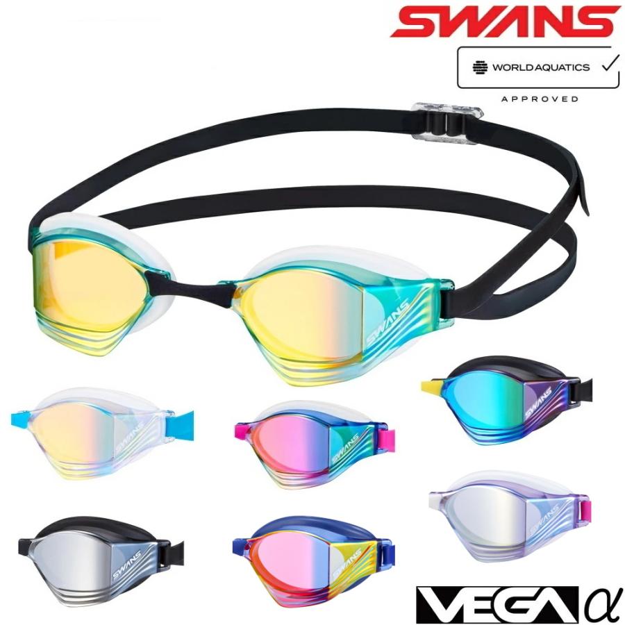 SWANS スワンズ レーシング ゴーグル VEGA α ベガ アルファ ミラー