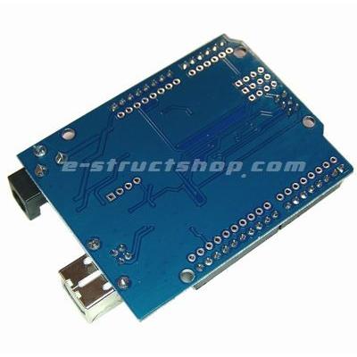 【送料無料】 Arduino UNO R3 互換 ボード （SMDバージョン） Atmega328P ピンヘッダ付き |  | 02