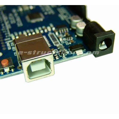【送料無料】 Arduino UNO R3 互換 ボード （SMDバージョン） Atmega328P ピンヘッダ付き |  | 03