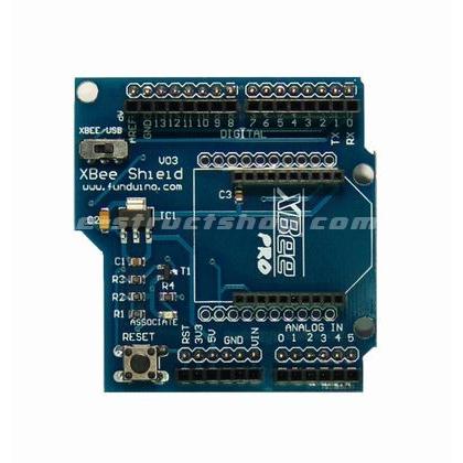 【送料無料】 XBee シールド （Arduino用） Bluetooth Bee 搭載 |  | 01
