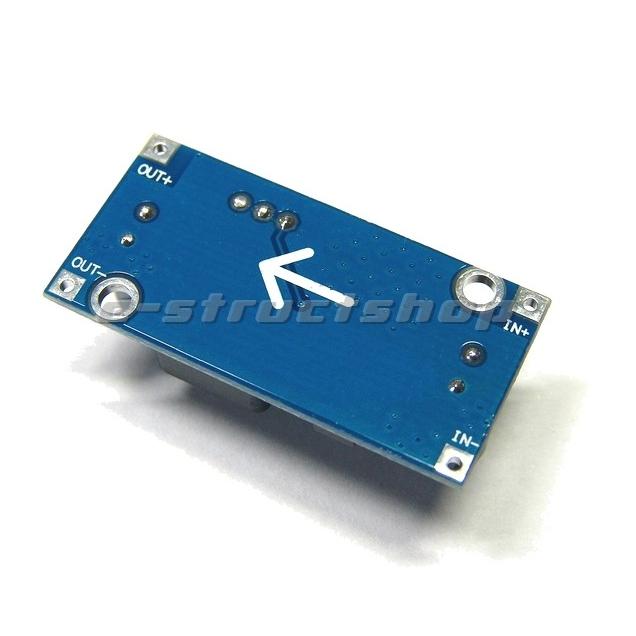 【送料無料】 ミニサイズ 降圧型 DC-DC コンバータ モジュール　出力1.25〜35Ｖ 可変  最大3Ａ コンパクトサイズ ステップダウン デコデコ DCDC コンバーター |  | 01