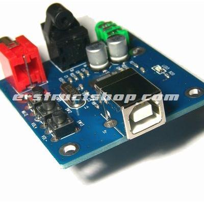 【送料無料】 PCM2704搭載 USB - DAC/DDCモジュール （光/同軸/オーディオ出力） S/PDIF |  | 03