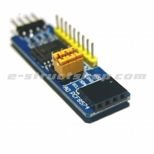 【送料無料】 PCF8574 搭載 8ポート 拡張Ｉ／Ｏモジュール （I2C接続） |  | 02