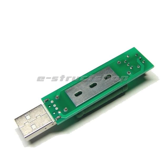 【送料無料】 USB 放電 負荷 モジュール （1A/2A電流切替スイッチ付き） 電流 測定 容量 チェック 負荷抵抗 簡易放電器 |  | 01