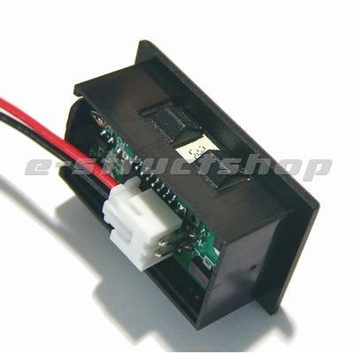 【送料無料】 小型 組込用 デジタル 電圧 パネル メーター （2.5〜30V） 赤LED 2線式 |  | 01