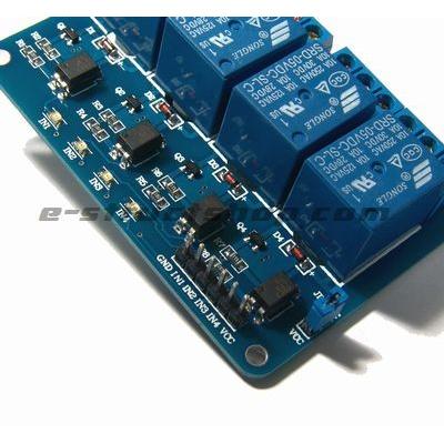 【送料無料】 4CH リレー モジュール （5V）　リレー スイッチ　1c 接点　アイソレート フォトカプラで絶縁 |  | 02
