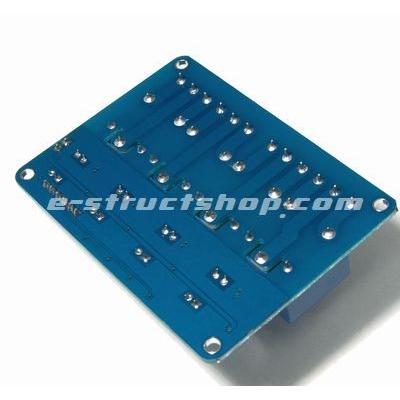 【送料無料】 4CH リレー モジュール （5V）　リレー スイッチ　1c 接点　アイソレート フォトカプラで絶縁 |  | 04