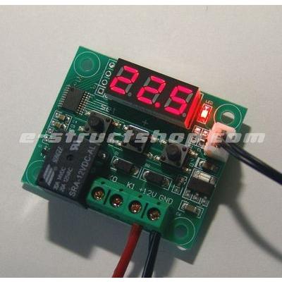 【国内発送・送料無料】 サーモ スイッチ コントロール リレー モジュール （-50〜+110℃） センサー 温度に応じて機器をON/OFF 12V＜日本語説明書付き＞ |  | 01