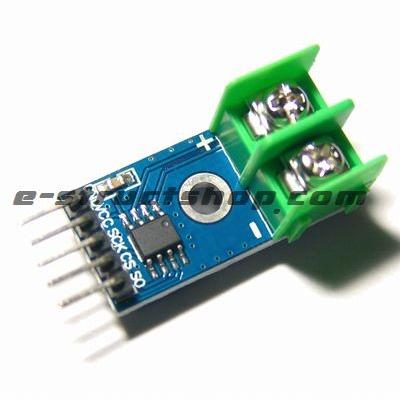【送料無料】 Ｋ型 熱電対 温度センサ モジュール （0〜+1023℃)　Ｋ型熱電対付き MAX6675 搭載 SPI 接続 |  | 01