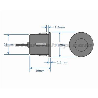 【送料無料】 防滴 超音波 距離 センサー モジュール （電源電圧５Ｖ） 最大約2.4m |  | 04