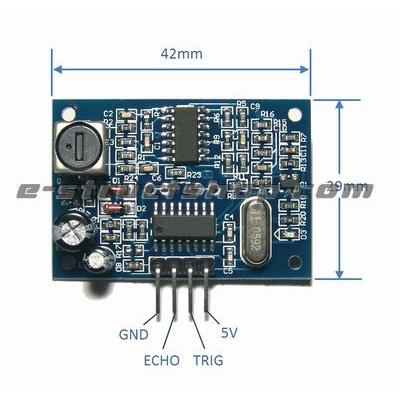 【送料無料】 防滴 超音波 距離 センサー モジュール （電源電圧５Ｖ） 最大約2.4m |  | 05