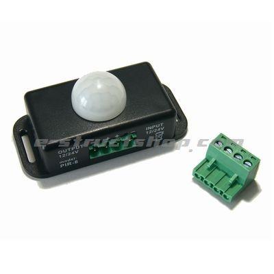 【送料無料・検査済・日本語説明書付】 赤外線 高感度 モーション センサー （12V/24V対応） 出力最大6A  約30秒〜9分 人感 動体検知 動物 無人 撮影 防犯 |  | 03