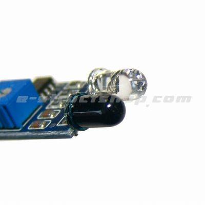 【送料無料】 赤外線 接近 センサー モジュール （距離に応じてH/L出力） ライントレーサー などにも |  | 01