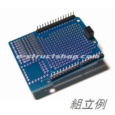 【送料無料】 Arduino UNO / MEGA 用 シールド基板 （付属部品セット） |  | 01