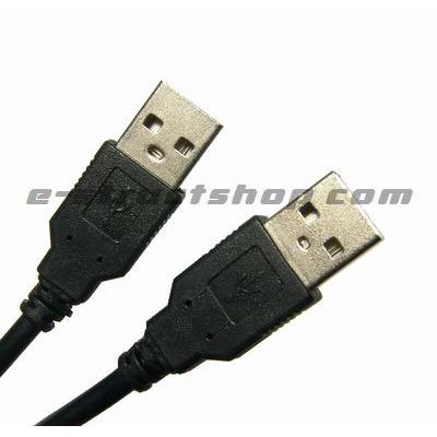 【送料無料】 ＵＳＢケーブル （Ａコネクタ オス - Ａコネクタ オス ） 特殊 形状 データ転送 など |  | 01