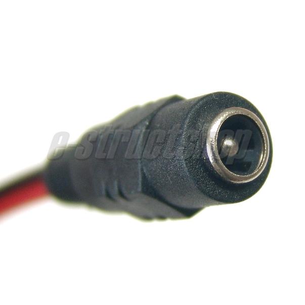 【送料無料】 DCジャック付きケーブル （全長25cm） DCジャック メス コネクタ 配線 接続 コード 変換ケーブル |  | 01