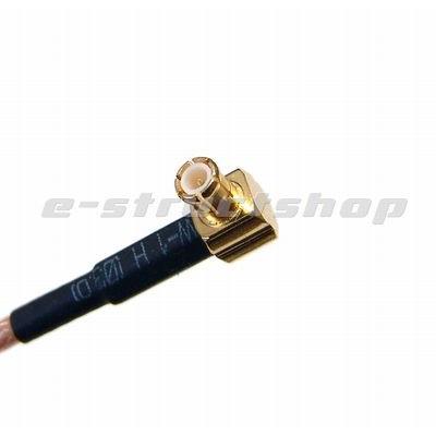 【送料無料】 MCX - SMA 変換 同軸 ケーブル 全長約21cm （MCXプラグ／SMAジャック） 無線LAN 地デジ 機器 などに |  | 02