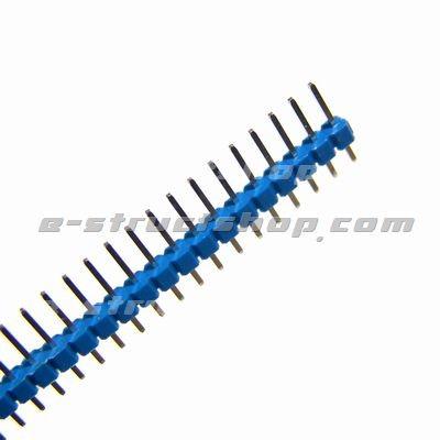 カラー ピンヘッダ (5色セット) 40P 2.54mm ピッチ シングルタイプ　緑 赤 白 黄 青 |  | 01