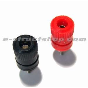 【送料無料】 小型ターミナル（赤黒セット） Φ14mm 全長 35mm |  | 01