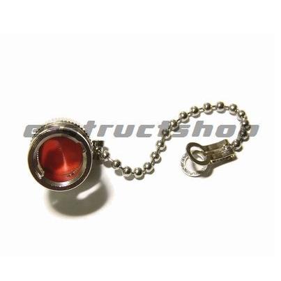 【送料無料】 BNCコネクタ ジャック用 金属キャップ (クサリ付き)  防塵 フタ |  | 01