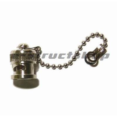 【送料無料】 BNCコネクタ ジャック用 金属キャップ (クサリ付き)  防塵 フタ |  | 03