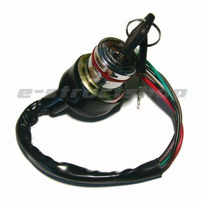 送料無料】 汎用 3ポジション イグニッション キー スイッチ (OFF-ON