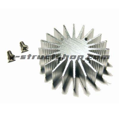 【送料無料】 放射形 ヒートシンク （プレート付きパワーLEDに適合） プレート固定ネジ付き 放熱器 アルミ |  | 01