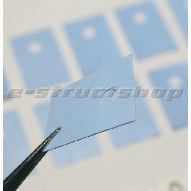 【送料無料】 シリコン製 放熱シート 絶縁ブッシング ワッシャー (各10個セット) TO-220 トランジスタ FET IC などの放熱に |  | 01