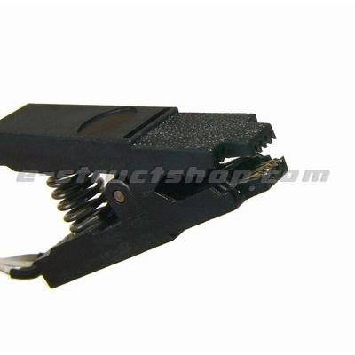 【送料無料】 SOP 8ピンIC用 テストクリップ付き ケーブル （変換基板付き） ISP プログラミング EEPROM 書込み |  | 01