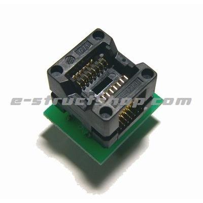 【送料無料】 ＳＯＰ ８ピン/１４ピン/１６ピン対応 プログラミングソケットアダプタ （ＤＩＰ変換アダプタ） PIC EEPROM AVR 書き込み |  | 01