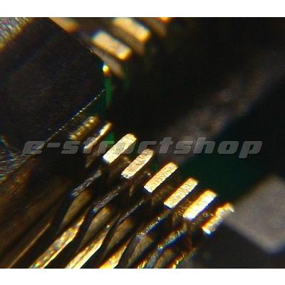 QFP32ピン対応 開閉式 ソケットアダプタ （DIP変換） 0.8mm ピッチ QFP パッケージICに適合 |  | 04