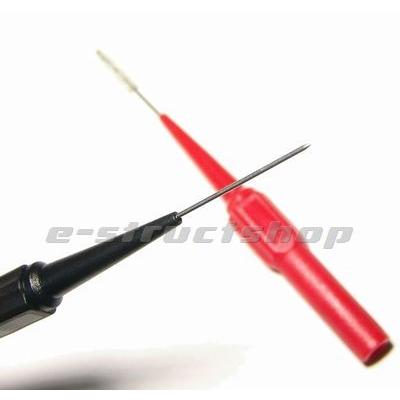 【送料無料】 Φ0.7mm 極細 テスト リード ピン (赤黒セット) チップ カプラー コネクタ などに |  | 01