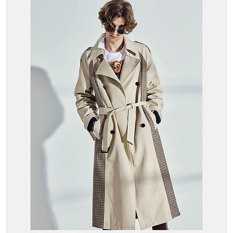 送料無料 一部地域を除く メンズロングトレンチコート膝下丈 L 180 その他ジャケット Www Gatorheatandair Com