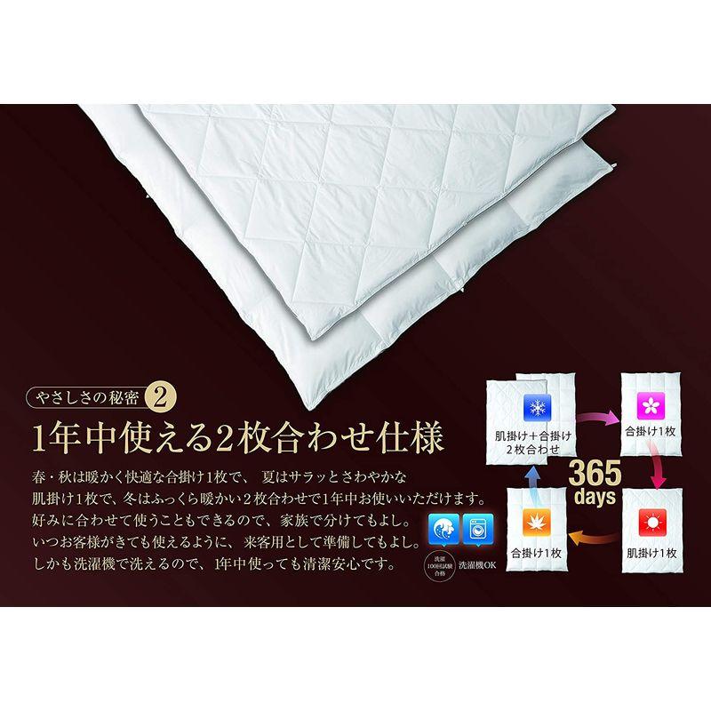 PRIMALOFT DUO プリマロフト使用 デュオ 合掛け+肌掛けセット (03