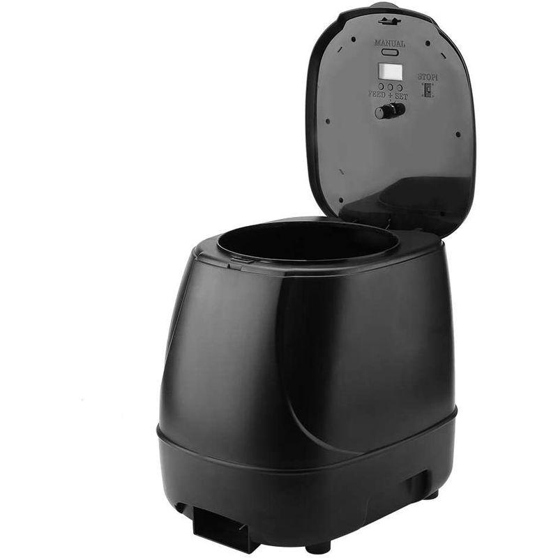 xuuyuu 屋外 自動魚フィーダー 自動餌やり機 10L 大容量魚フィーダー 水族館 自動給餌器 給餌タイマー魚給餌ディスペンサータイマー 屋外 自動魚フィーダー 自動餌やり機 10L 大容量魚フィーダー 水族館 自動給餌器 給餌タイマー魚給餌ディスペンサータイマー