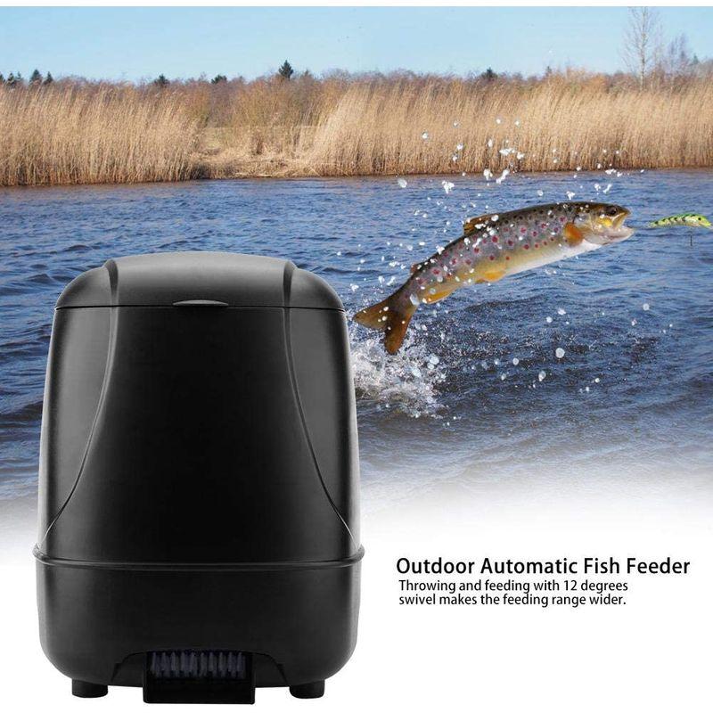 xuuyuu 屋外 自動魚フィーダー 自動餌やり機 10L 大容量魚フィーダー 水族館 自動給餌器 給餌タイマー魚給餌ディスペンサータイマー 屋外 自動魚フィーダー 自動餌やり機 10L 大容量魚フィーダー 水族館 自動給餌器 給餌タイマー魚給餌ディスペンサータイマー