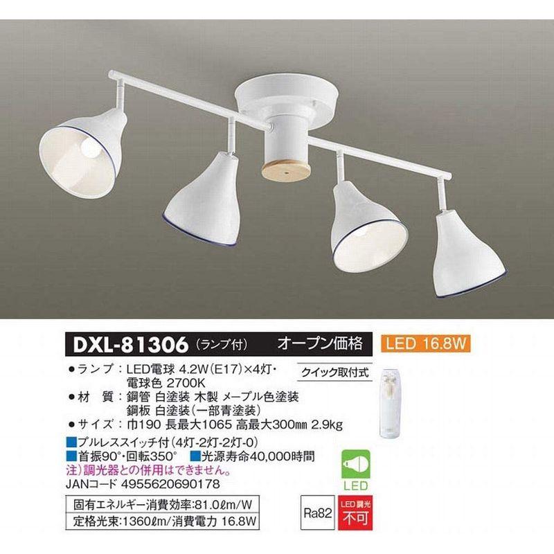 大光電機　LED多灯用スポットライト　DXL81306