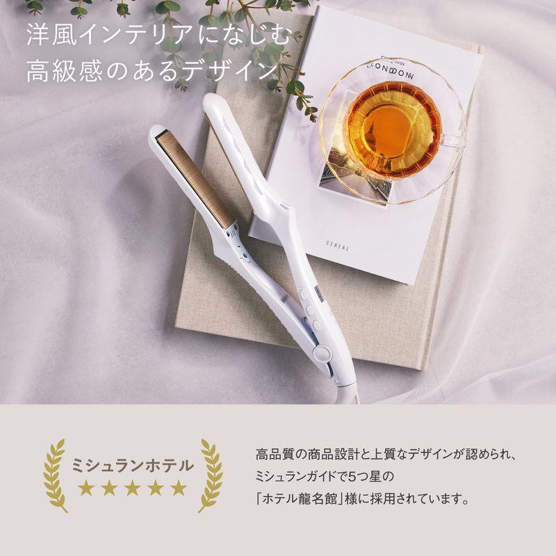 絹女?KINUJO? 28×100mm ストレート ヘアアイロン 220℃