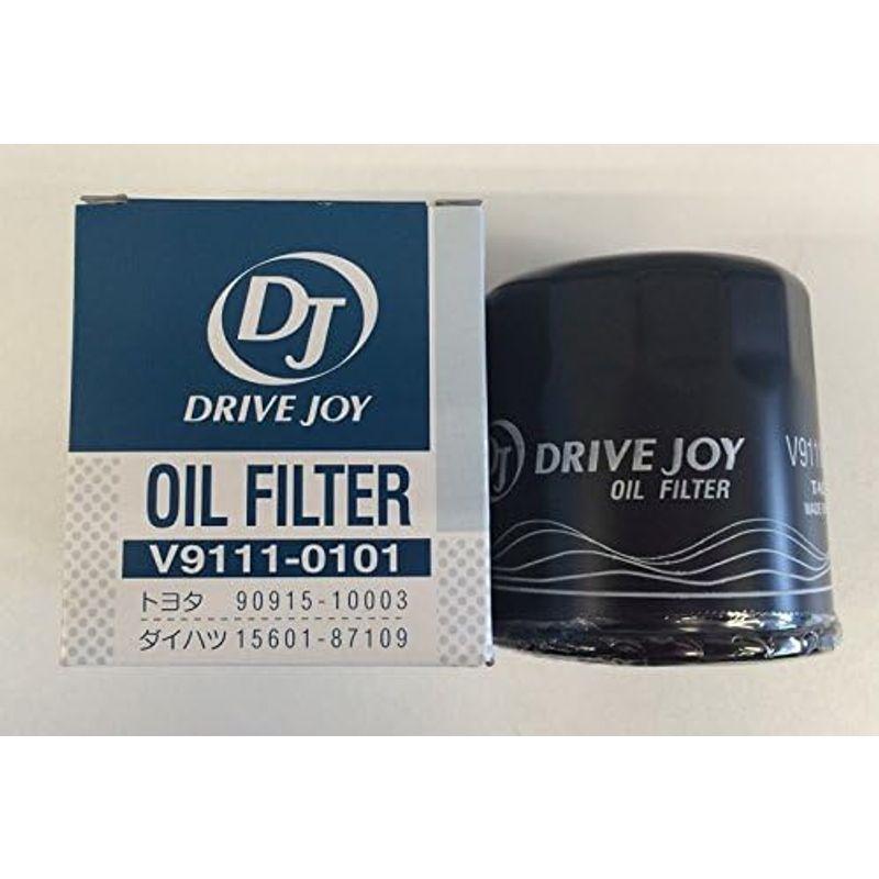 76%OFF!】 ※送料込※ タクティー製 DRIVE JOY オイルフィルター 5個セット トヨタ車用 V9111-0101 TOYOTA  オイルエレメント