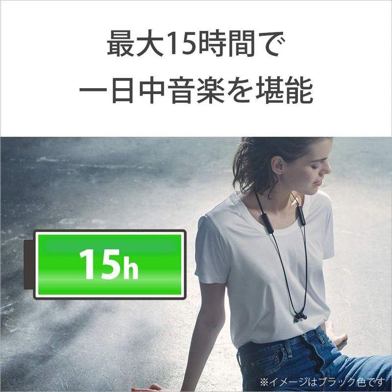 ソニー ワイヤレスイヤホン: 重低音モデル / bluetooth / AAC対応 / 最大15時間連続再生 2019年モデル / マイク付 ワイヤレスイヤホン 重低音モデル bluetooth AAC対応 最大15時間連続再生 2019年モデル マイク付