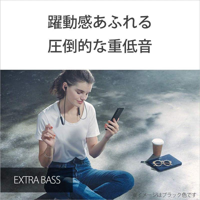 ソニー ワイヤレスイヤホン: 重低音モデル / bluetooth / AAC対応 / 最大15時間連続再生 2019年モデル / マイク付 ワイヤレスイヤホン 重低音モデル bluetooth AAC対応 最大15時間連続再生 2019年モデル マイク付