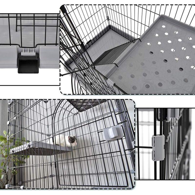 猫ケージ キャットケージ ペットケージ 3段 キャット ケージ ペット ケージ 猫ゲージ おしゃれ キャットハウス ネコ ハウス 脱走防止 ケージ 3段 猫ゲージ キャットケージ ペットケージ キャット ペット おしゃれ キャットハウス ネコ ハウス 脱走防止 サイズ