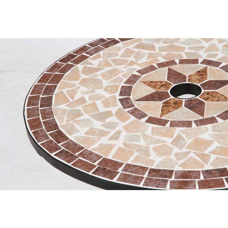 立憲民主党 モザイクタイル ガーデンテーブル fuji - ideup.com.br