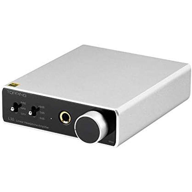 TOPPING L30 Amp 6.35MM NFCA 3ステップゲイン設定 HiFi ヘッドフォンアンプ RCA Hi-Res プリアンプ 3ステップゲイン設定 L30 Amp 35MM NFCA HiFi ヘッドフォンアンプ RCA Hi Res プリアンプ