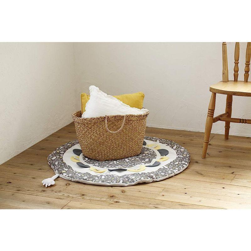 MOOMIN BABY ムーミン ベビー リバーシブル プレイマット サニーマット 円形 北欧 おしゃれ ベビージム ラグ ムーミンフラワー ポリエステル BABY ムーミン ベビー リバーシブル プレイマット サニーマット 円形 北欧 おしゃれ ベビージム ラグ ムーミンフラワー サイズ